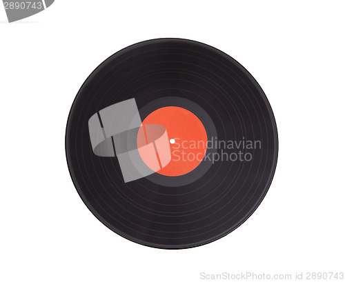 Image of Black vinyl record lp album disc