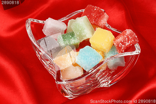 Image of Colorful mixed fondant candies