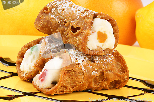 Image of Mini sicilian cannoli