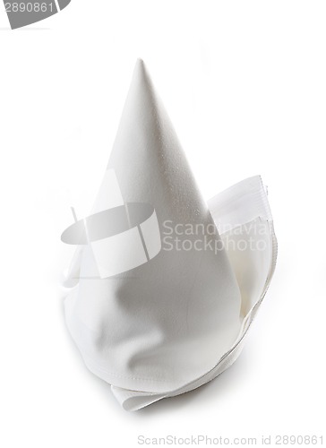 Image of folded restaurant napkin