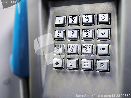 Image of telephone keyboard