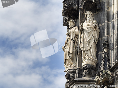 Image of Statue Cathedral Aachen