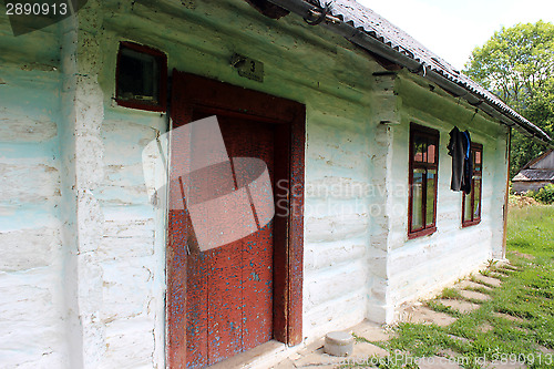 Image of old rural house in Carpathian region