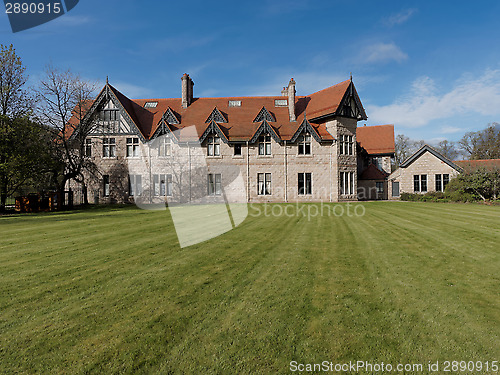 Image of MAR LODGE ESTATE, SCOTLAND-MAY 17 : Mar hunting lodge south faca