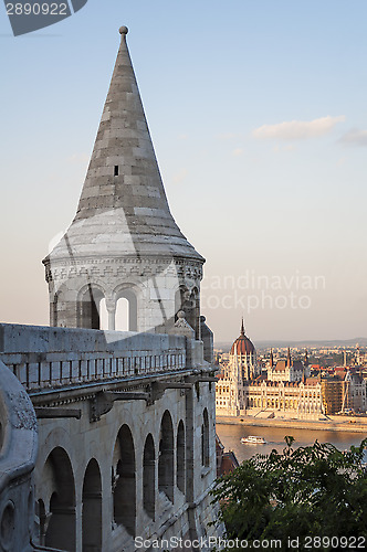 Image of Fisherman’s Bastion, Budapest.