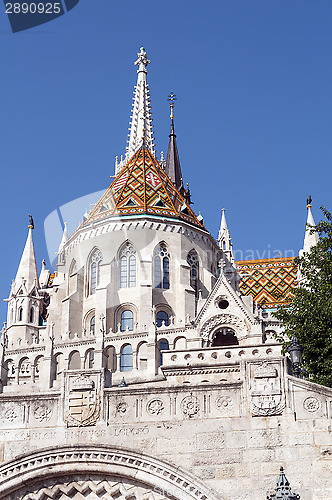 Image of Fisherman’s Bastion, Budapest.