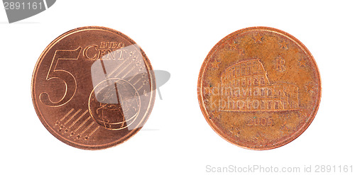 Image of 5 euro cent coin