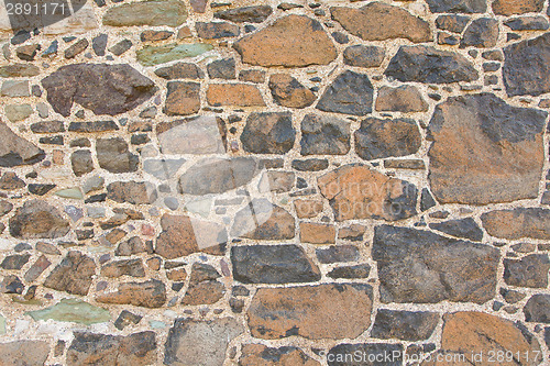 Image of Antique natural stonewall