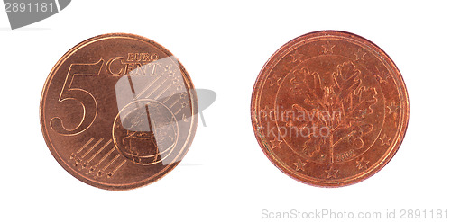 Image of 5 euro cent coin