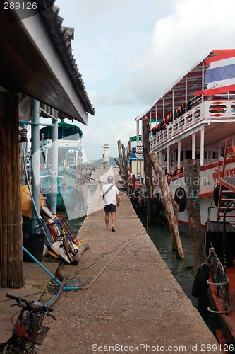 Image of pier at koh chang