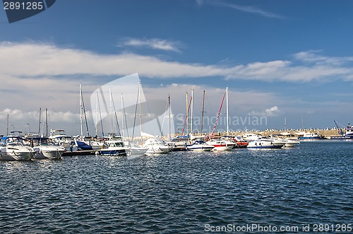 Image of Small boat harbor