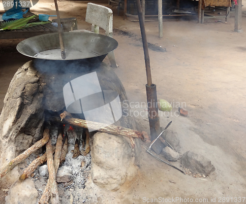 Image of palm sugar production