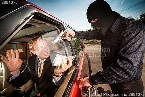 Image of Robbery of the businessman