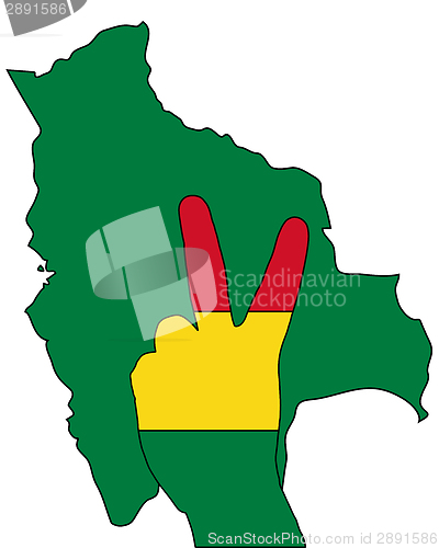 Image of Bolivia hand signal