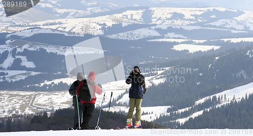 Image of on a mountain