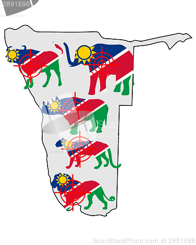 Image of Big Five Namibia cross lines