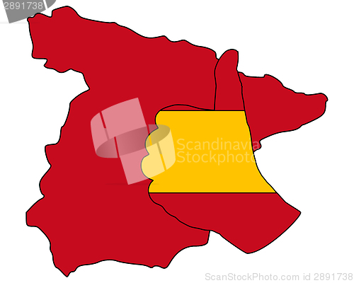 Image of Spanish hand signal
