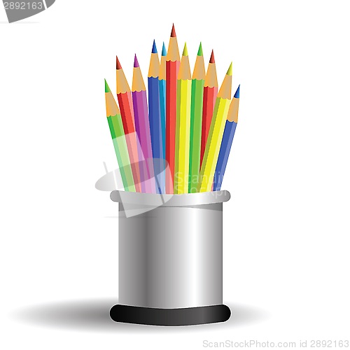 Image of set of pencils