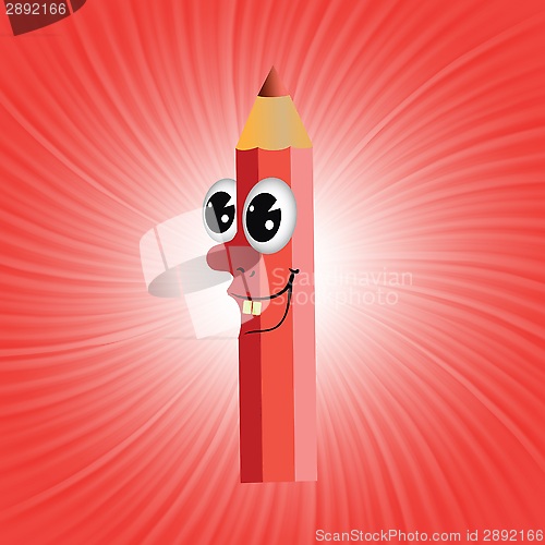 Image of red pencil