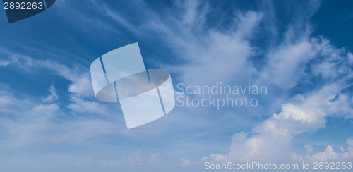 Image of Beautiful daytime sky - natural background