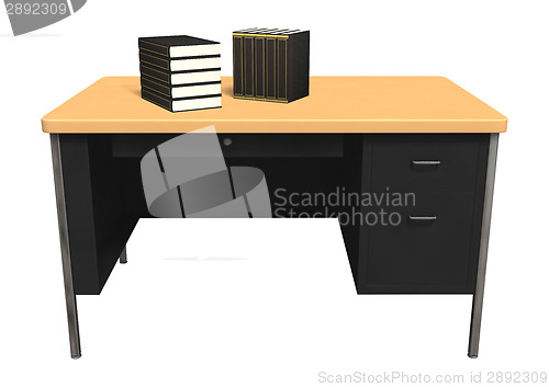 Image of Books on Table