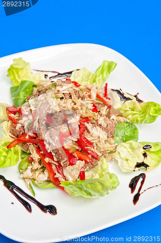 Image of roast beef salad