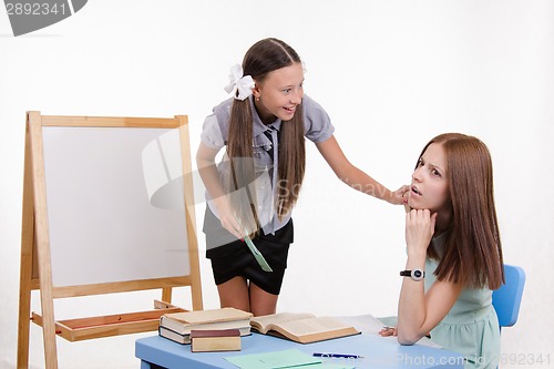 Image of Disciple wakes sleeping teacher