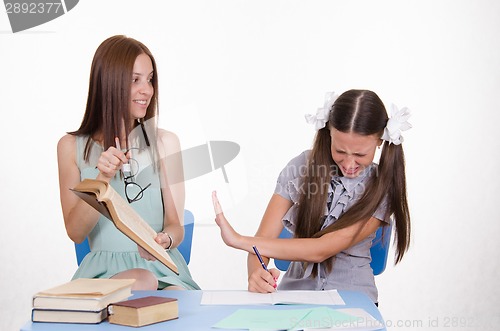 Image of The student does not wish to learn