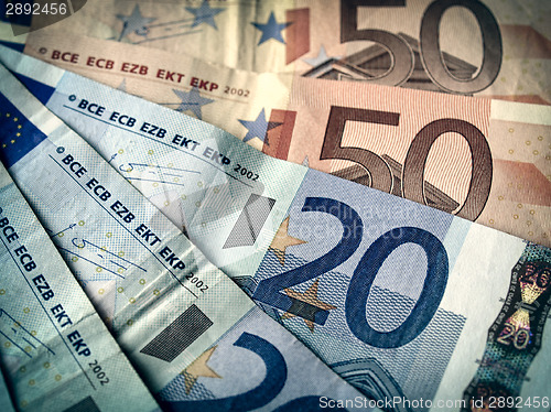 Image of Retro look Euros picture