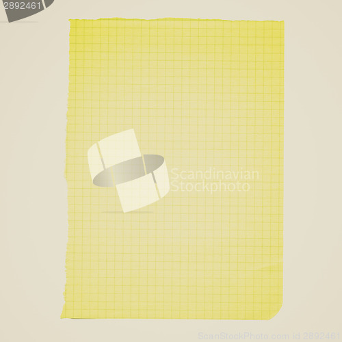 Image of Retro look Blank paper