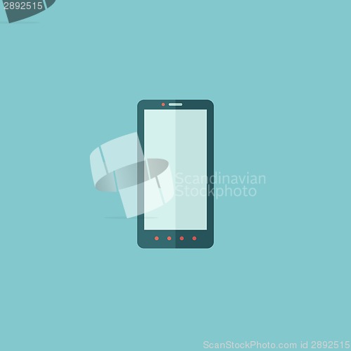 Image of Smartphone Flat Icon