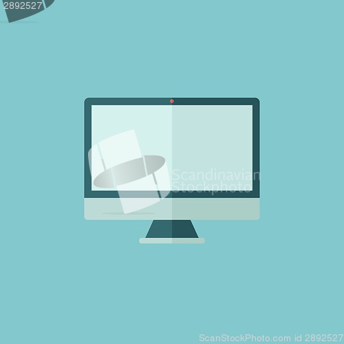 Image of Computer Flat Icon