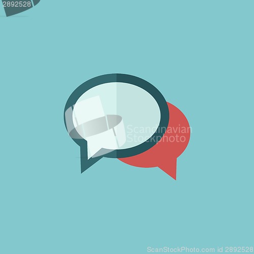 Image of Chat Flat Icon
