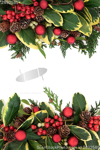 Image of Christmas Decorative Border