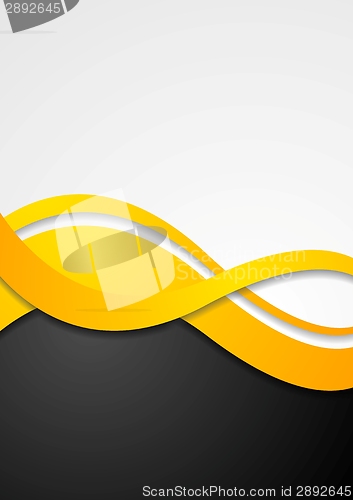 Image of Abstract bright wavy background