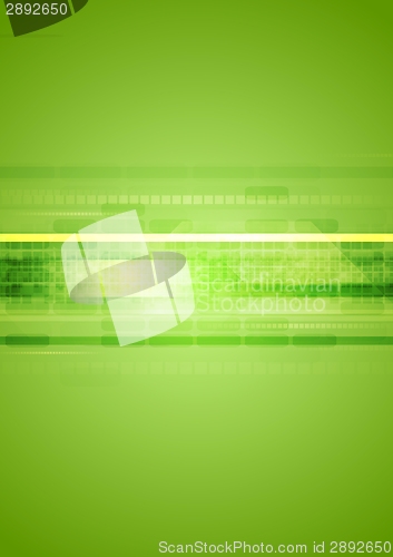Image of Hi-tech green abstract background