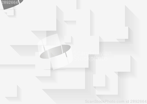 Image of Abstract grey tech background