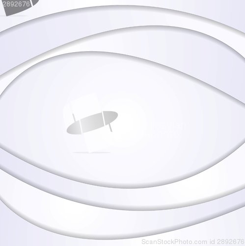 Image of Abstract elegant paper waves
