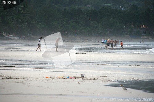 Image of walking on the beach