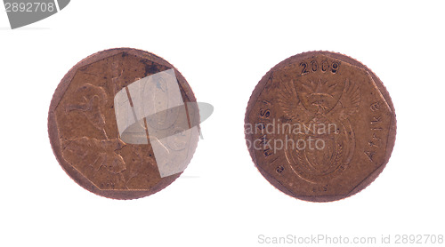 Image of 10 cent piece, South Africa