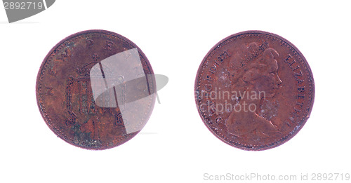 Image of One penny coin