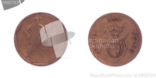 Image of 50 South african rand cents coin 