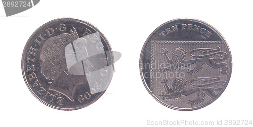 Image of Ten Pence coin