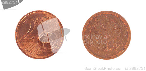 Image of 2 Euro cent coin