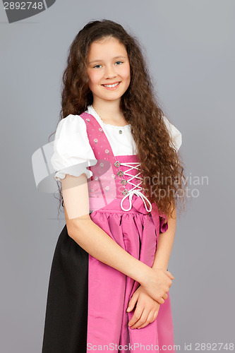 Image of traditional bavarian girl