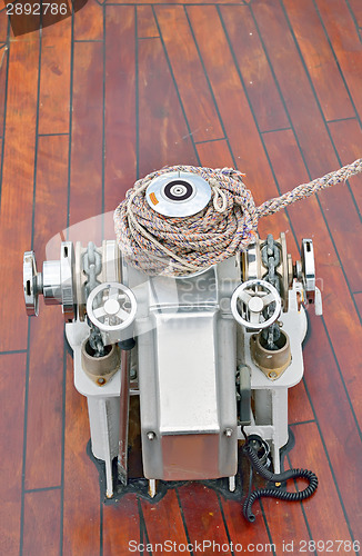 Image of  bow anchor winch