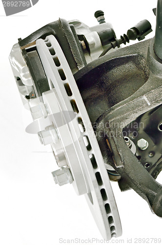 Image of car brake system
