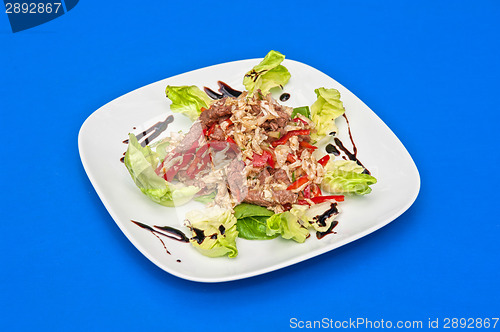 Image of roast beef salad
