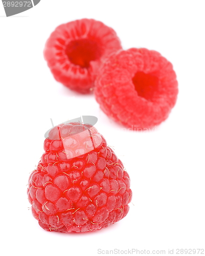 Image of Three Raspberries