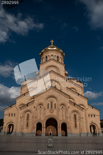 Image of Trinity church in Tbilisi